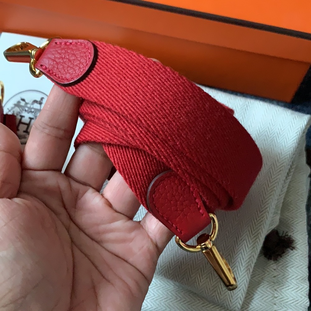 A112- 💯 % authentic Hermès 16 Amazone Bag ( Mini Evelyn) - Picture 8 of 14
